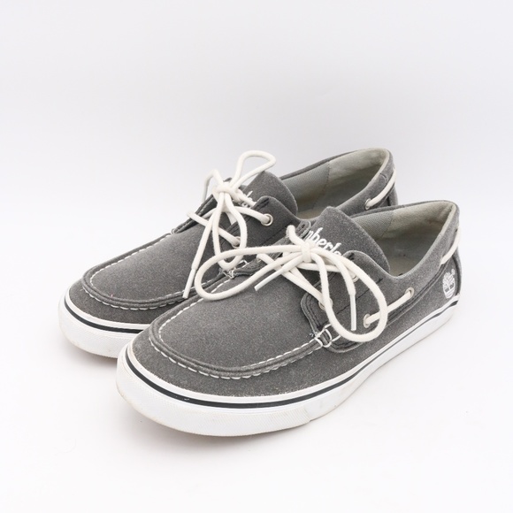 timberland canvas trainers